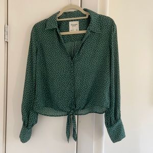 Abercrombie and Fitch long sleeve blouse